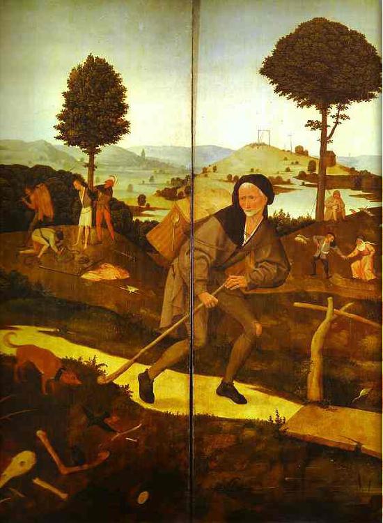 Hieronymus Bosch Haywain Triptych Sweden oil painting art